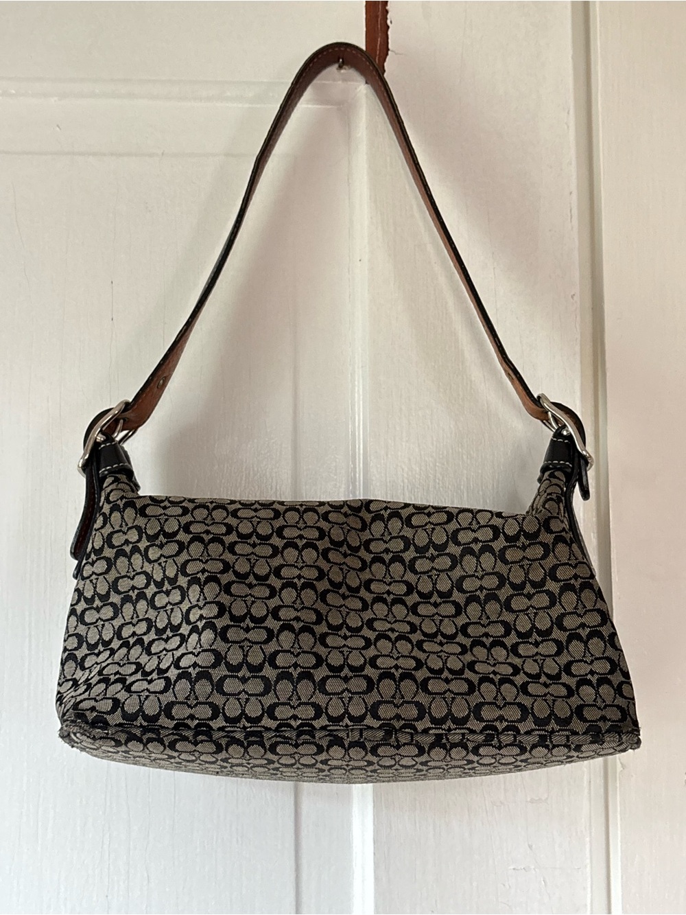 Coach Y2K Classic Mini Demi Signature Shoulder Pouch Bag 6332